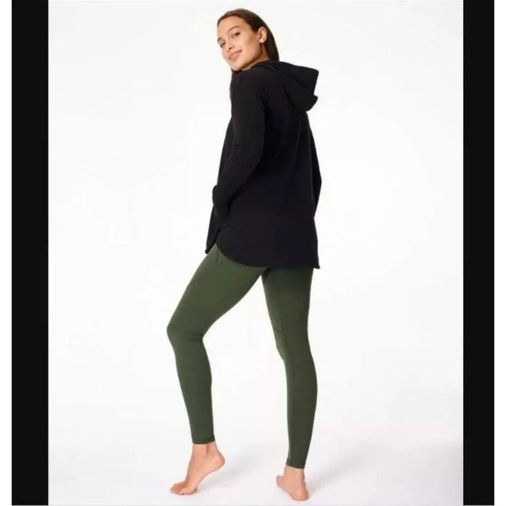 🆕 SWEATY BETTY Escape Luxe Hoodie Sweatshirt XX-Small Black - Picture 6 of 12